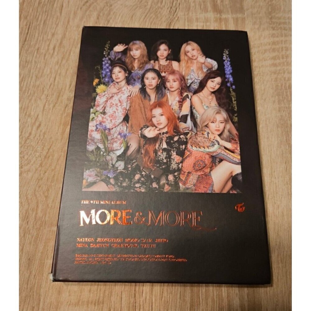 Twice More & More - The 9th Mini Album & Cd A Version K-pop